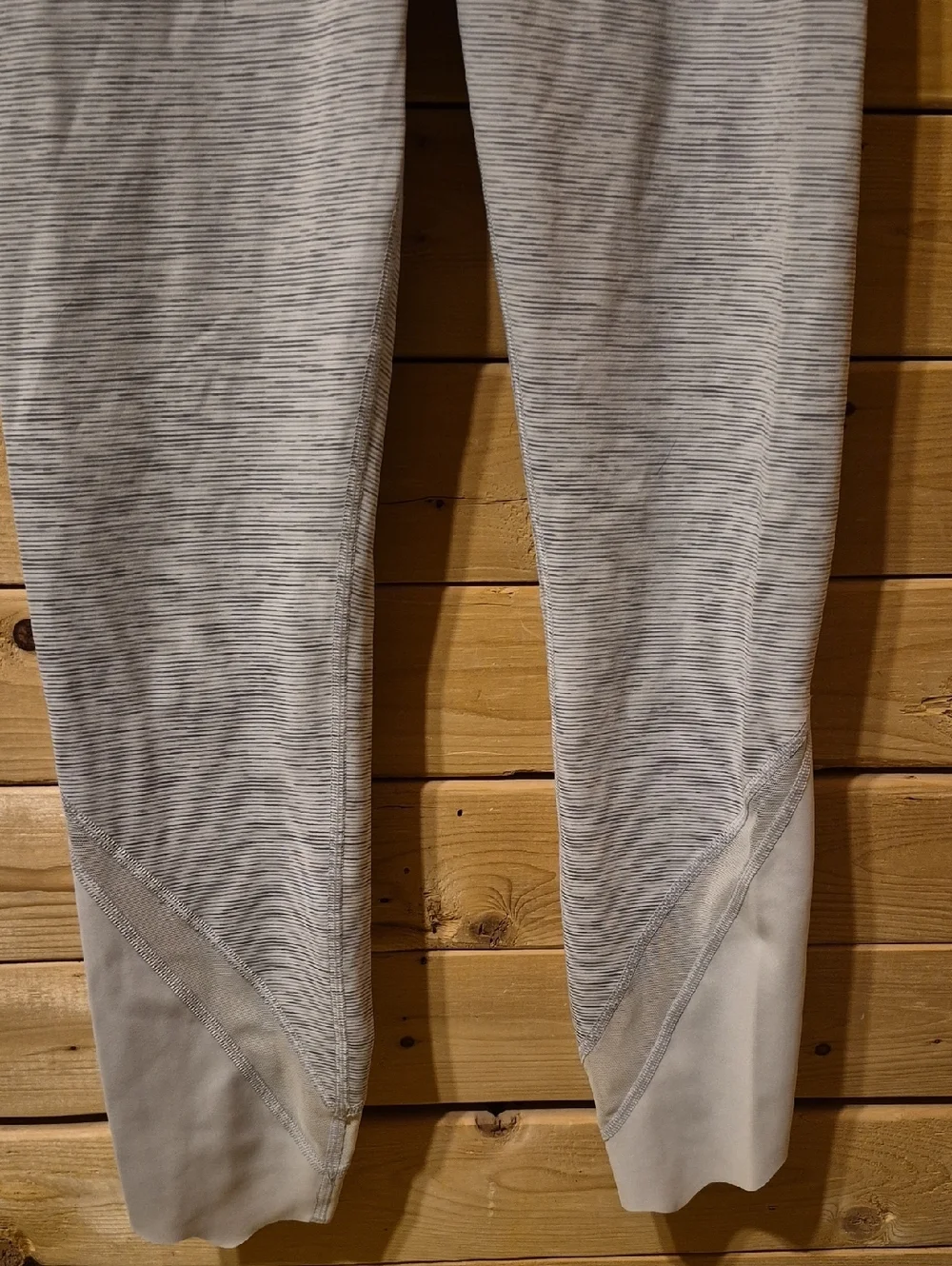 Womens Lululemon Wunder Under Scalloped Cropped Leggings Size 4